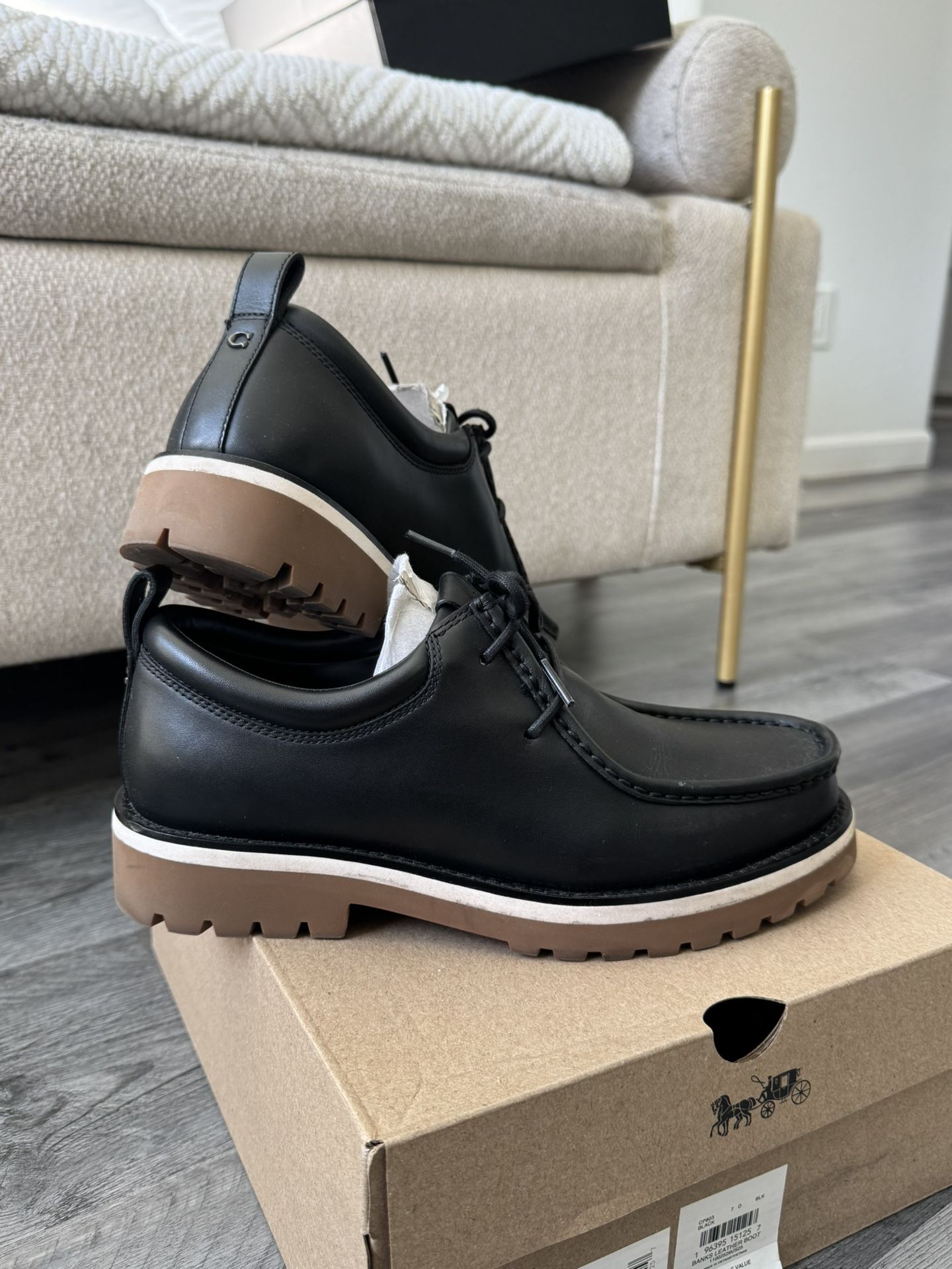 Coach Shoes (Banks Leather Boot)