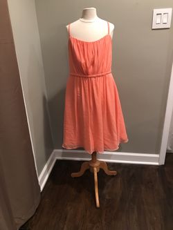 David’s Bridal Corral Dress Size 10