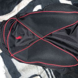 Polo backpack red and black
