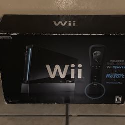 Nintendo Wii Video Game Console In Box For Sale