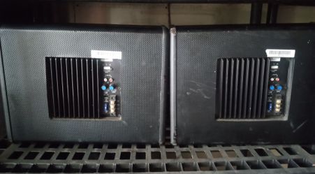 Amplified car speakers for truck (2)