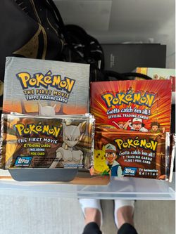Pokemon Vintage Packs Topps