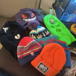 Pokémon And Other assorted Beanies