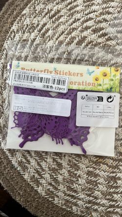Butterfly theme “stickers”
