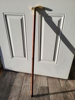 Brass Handle Travel Cane