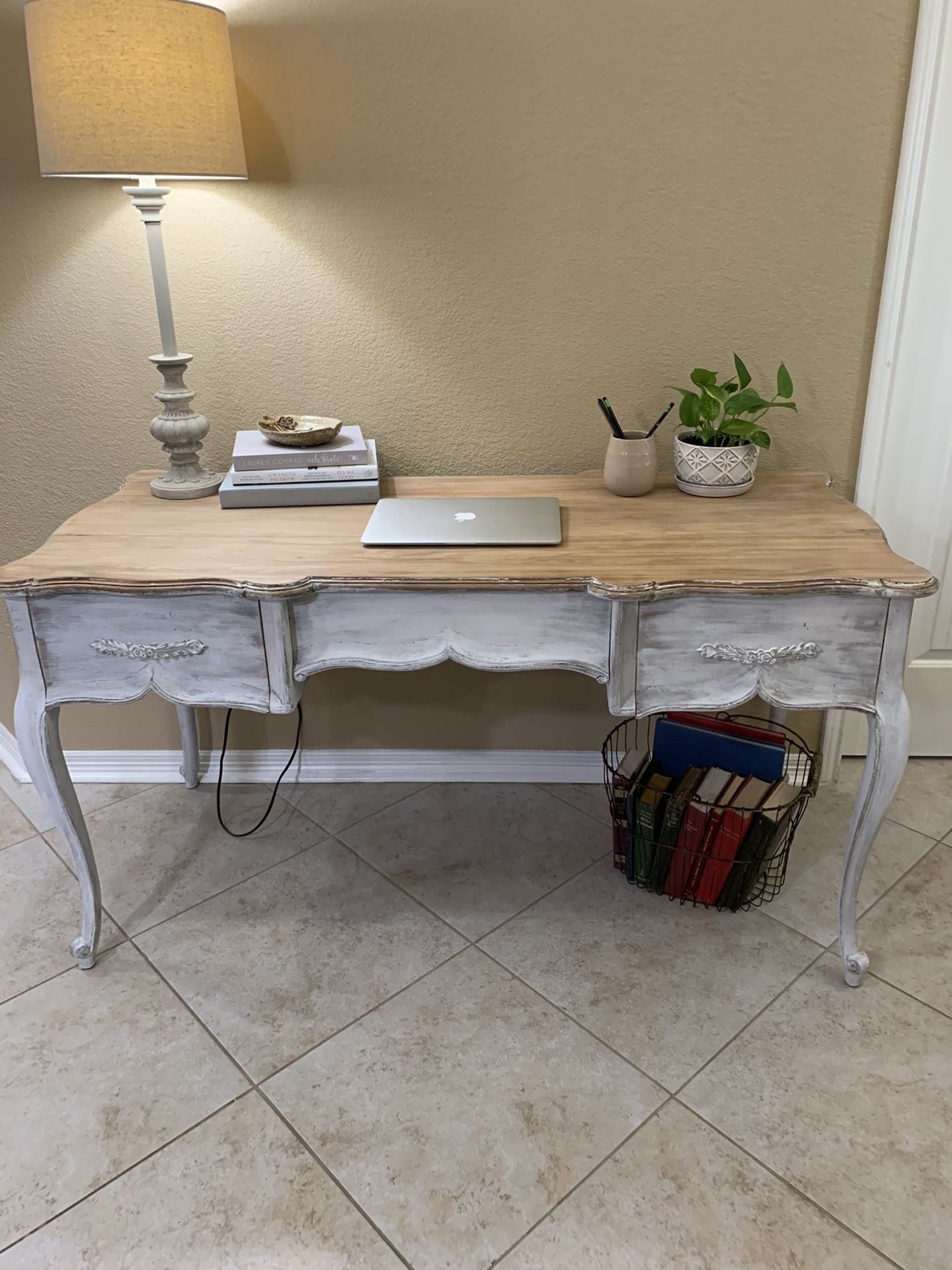 Desk , Shabby , Distressed , Farmhouse