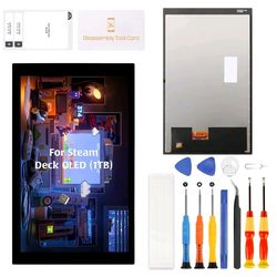 Steam Deck OLED 1TB Anti-Glare Matte Screen Touch Digitizer Panel 2023 Assembly