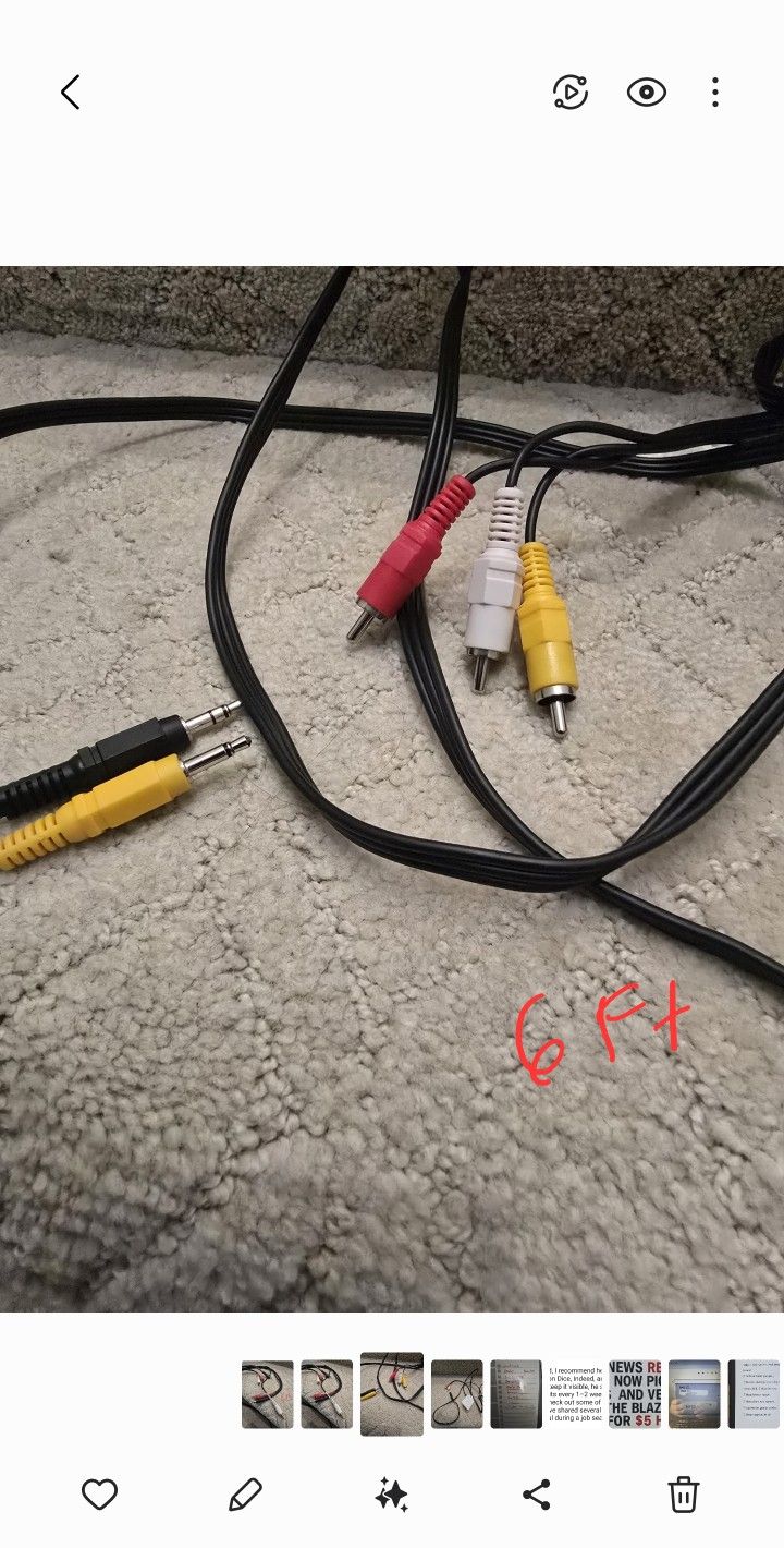 MULTIPLE AVI CABLES