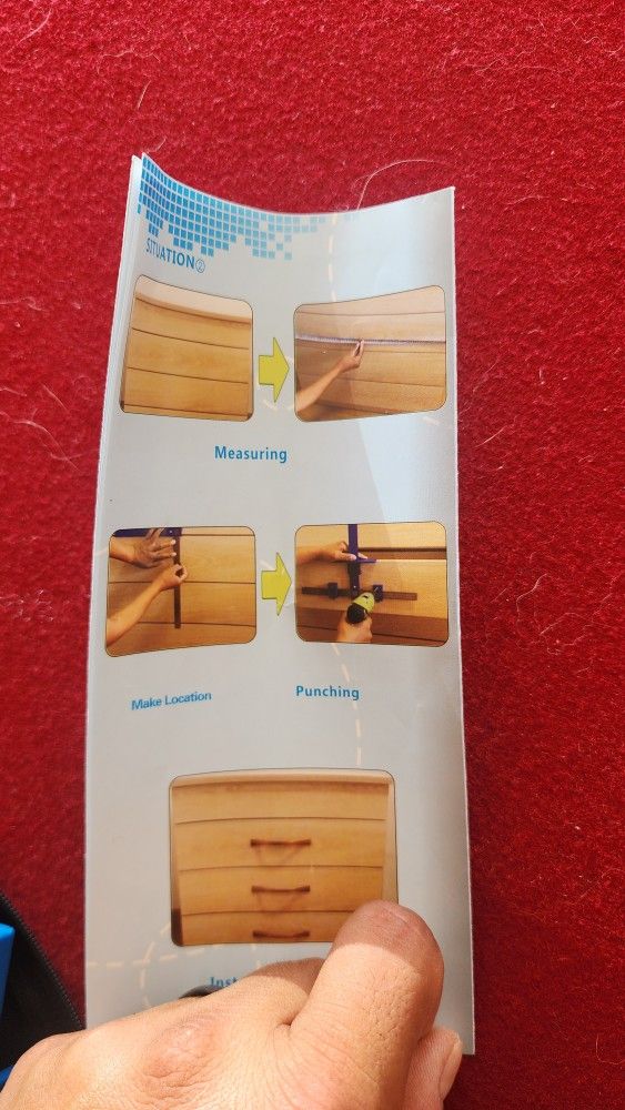Cabinet Hardware Jig
