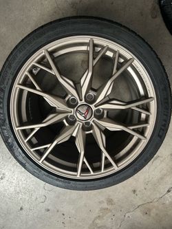 Corvette Forged Rims w Michelin Tire