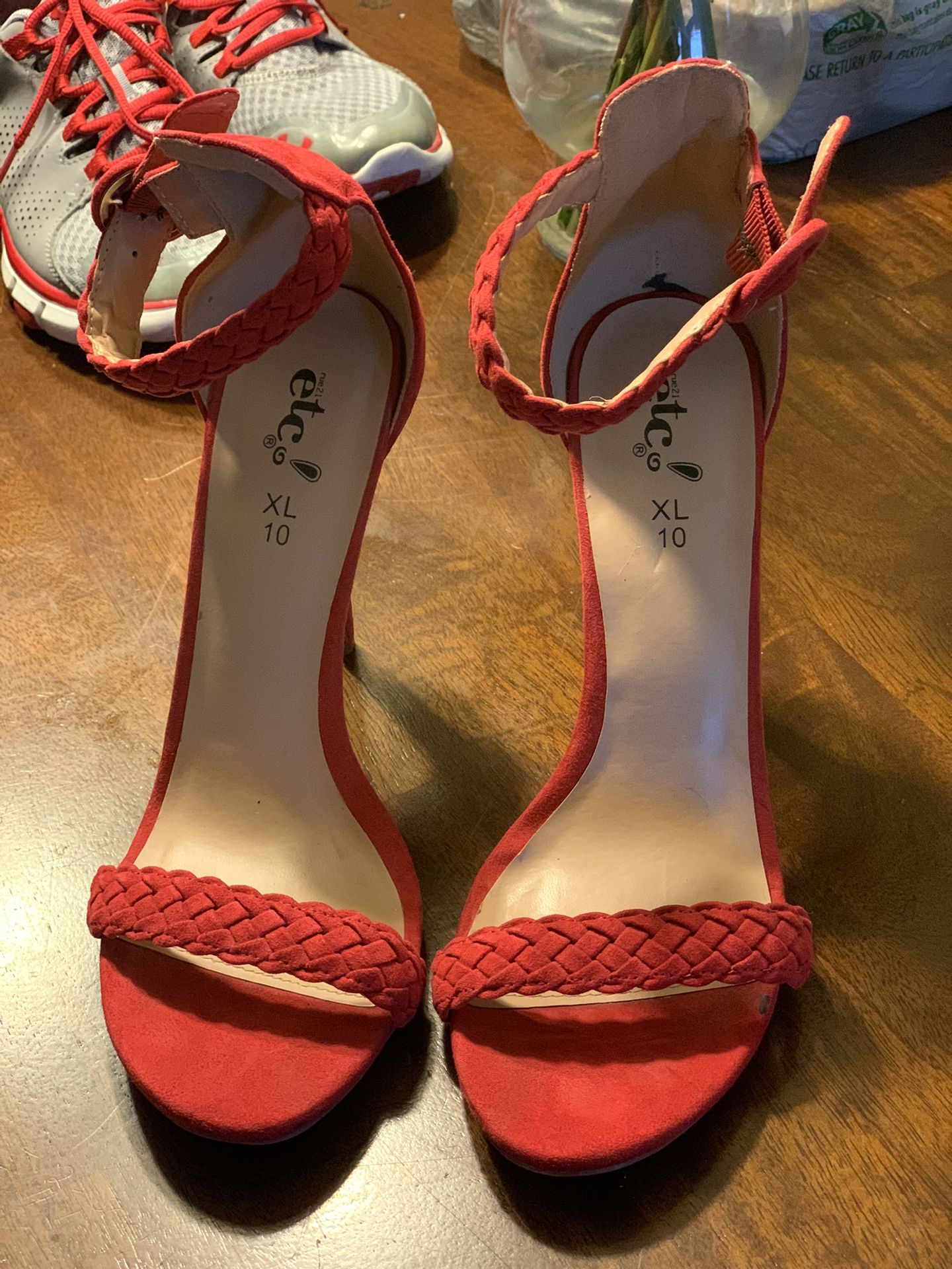 Red Heels Size 10