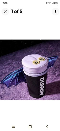 Dunkin limited edition Batwing koozie
