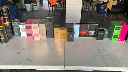 Colognes and perfumes