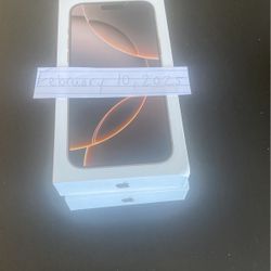Brand new Sealed iPhone 16 Pro Max 512GB