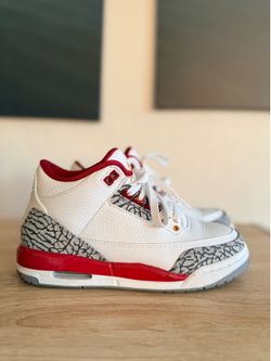 Jordan 3 Retro white/red/grey