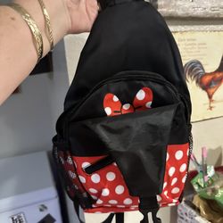 New Minnie, mouse backpack/side pack