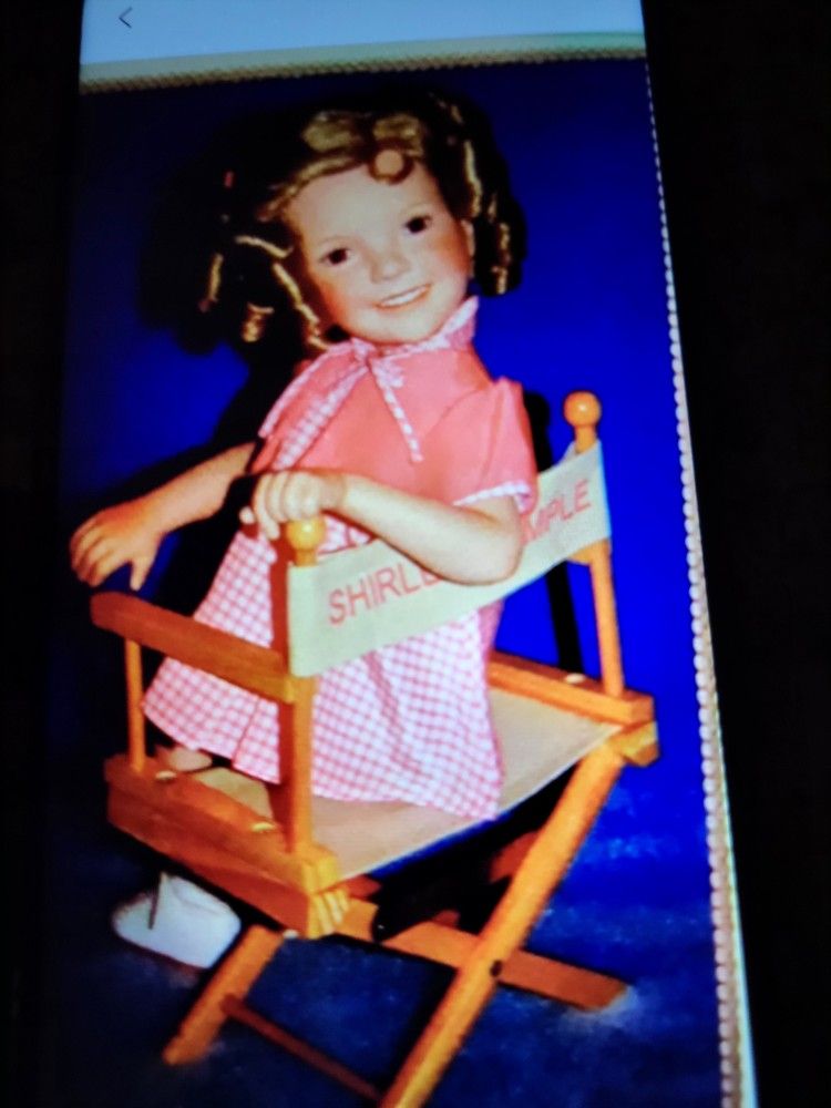 Sherly Temple Dolls Porcelain Perfect In Boxes Each 9o