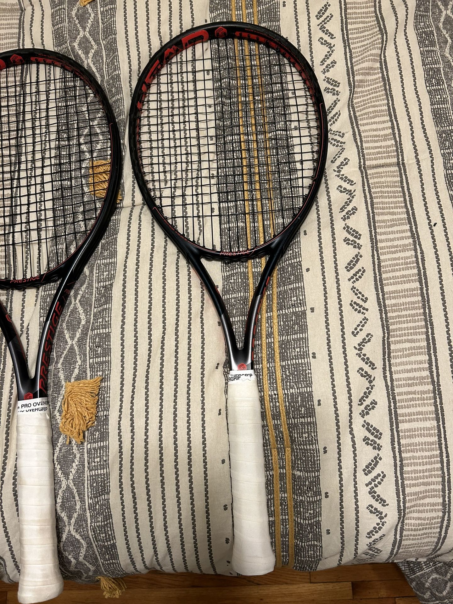 3 Used Tennis Rackets