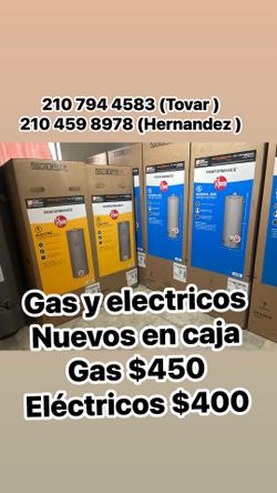 Nuevos gas y eléctricos