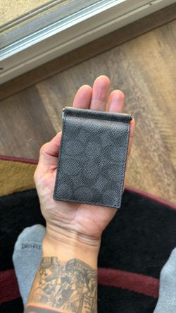 Coach Slim Wallet w/ Money Clip