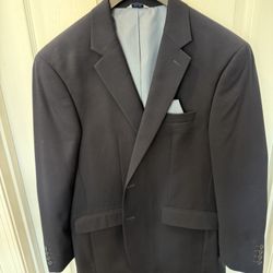 Croft & Barrow Dark Navy Sport Coat - 44R 