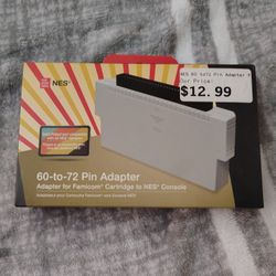 Nintendo Entertainment System Famicom Cartridge Adapter