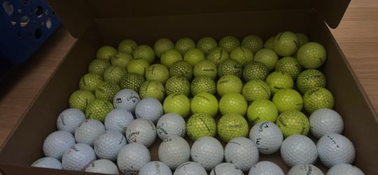 75+ clean golf balls practice and game balls