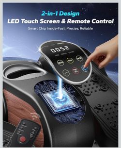 MERACH Under Desk Elliptical Machine,