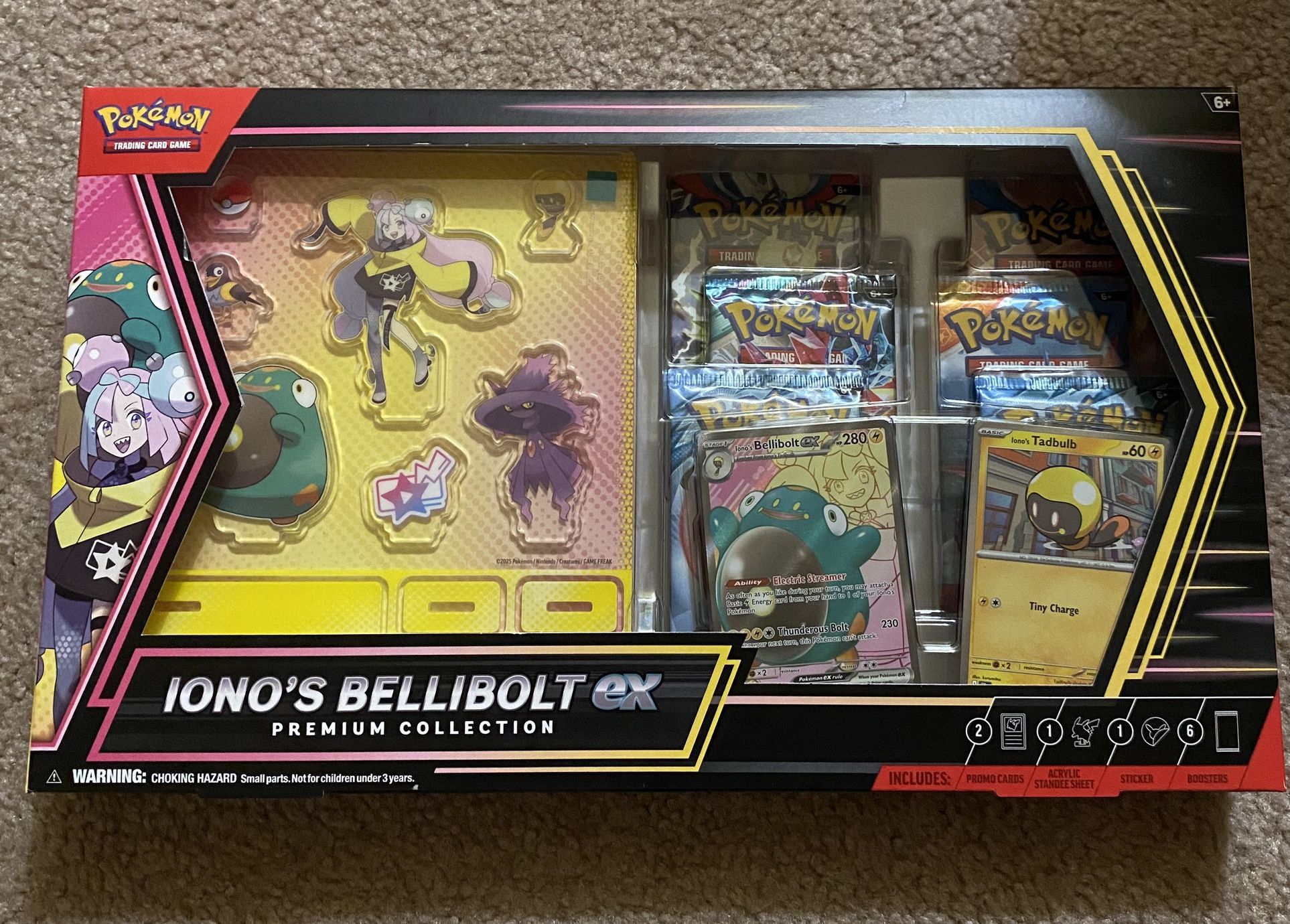 Pokémon Cards Journey Together Iono’s Bellibolt Ex
