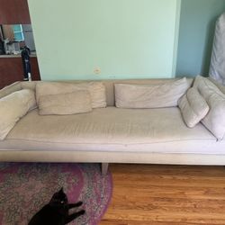 Tan/Cream Couch FREE