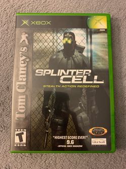 Tom Clancy's Splinter Cell Original Xbox Video Game Ubisoft Entertainment