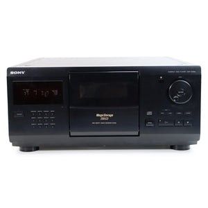 Sony CDP‑CX200 MegaStorage 200‑Disc CD Changer Player – Vintage Home Stereo Carousel (NO REMOTE)
