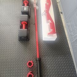 7 Foot 45 Lb Straight Bar Only 