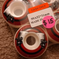 Skateboard Wheels $15