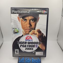 Tiger Woods PGA Tour 2005 ( Sony Playstation 2 , PS2 ) - CIB -