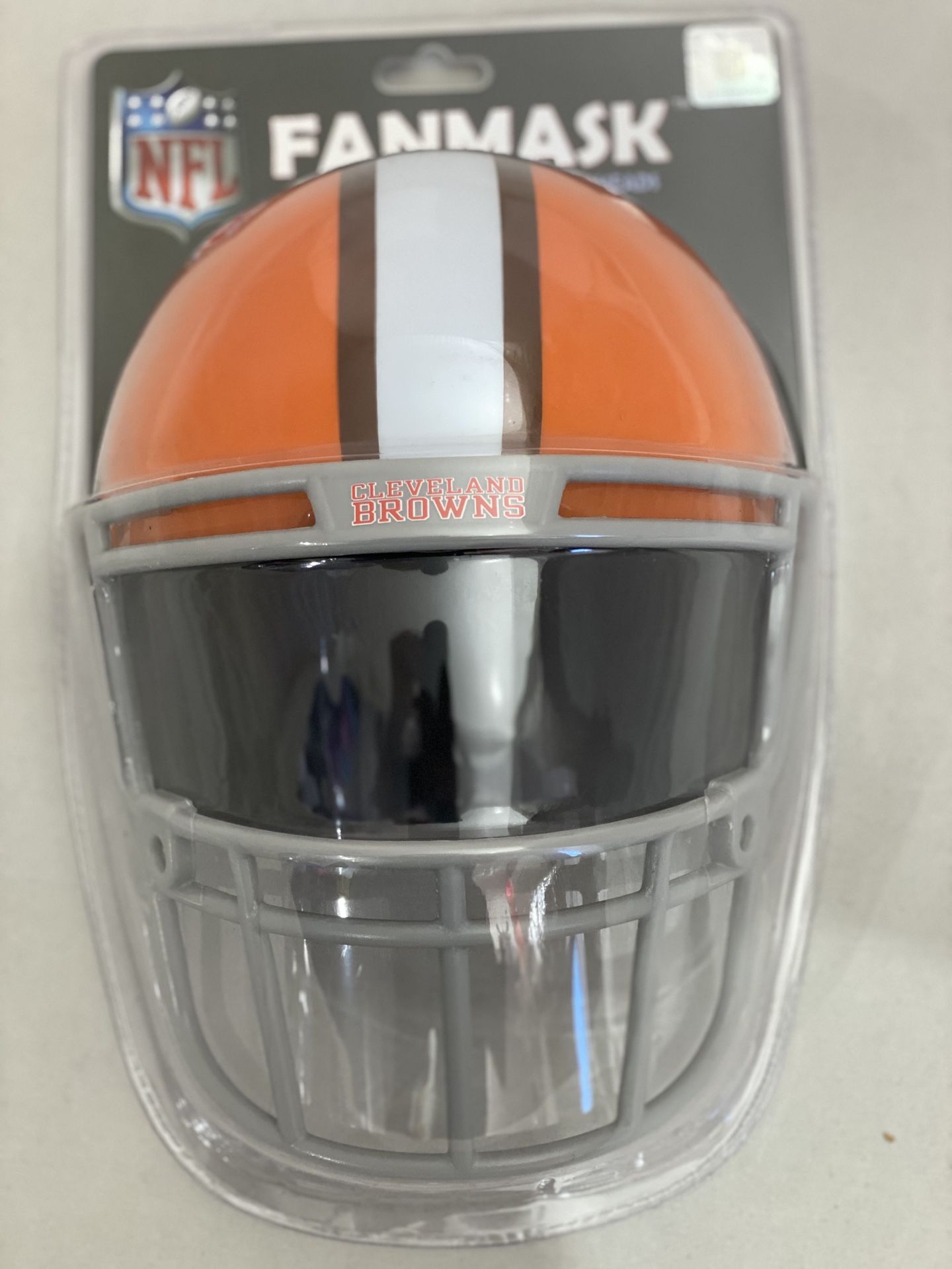 NFL Cleveland Browns FanMask Helmet New