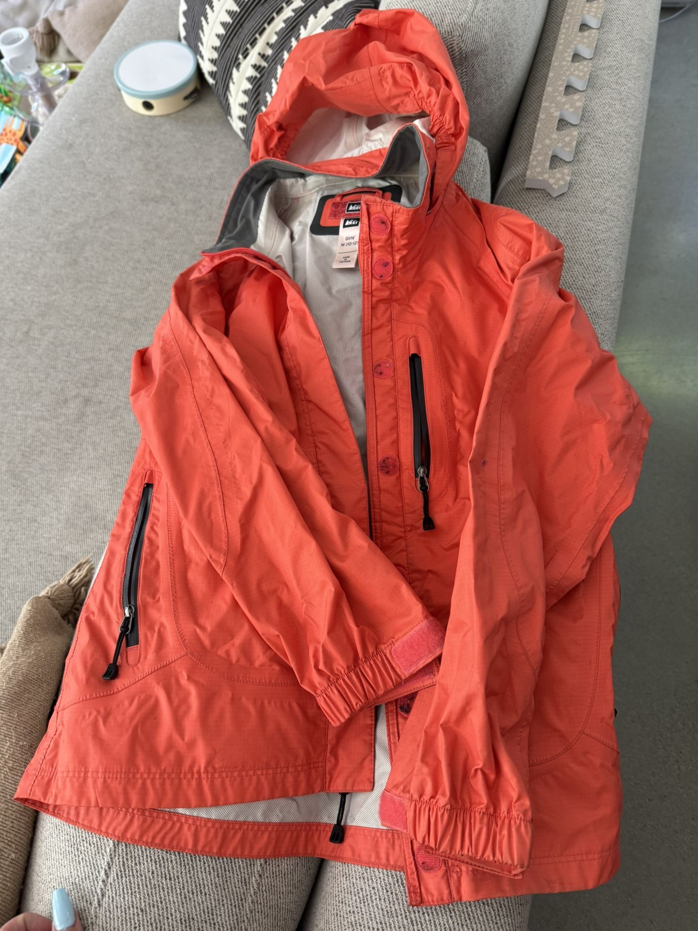 REI Girls Rain Jacket