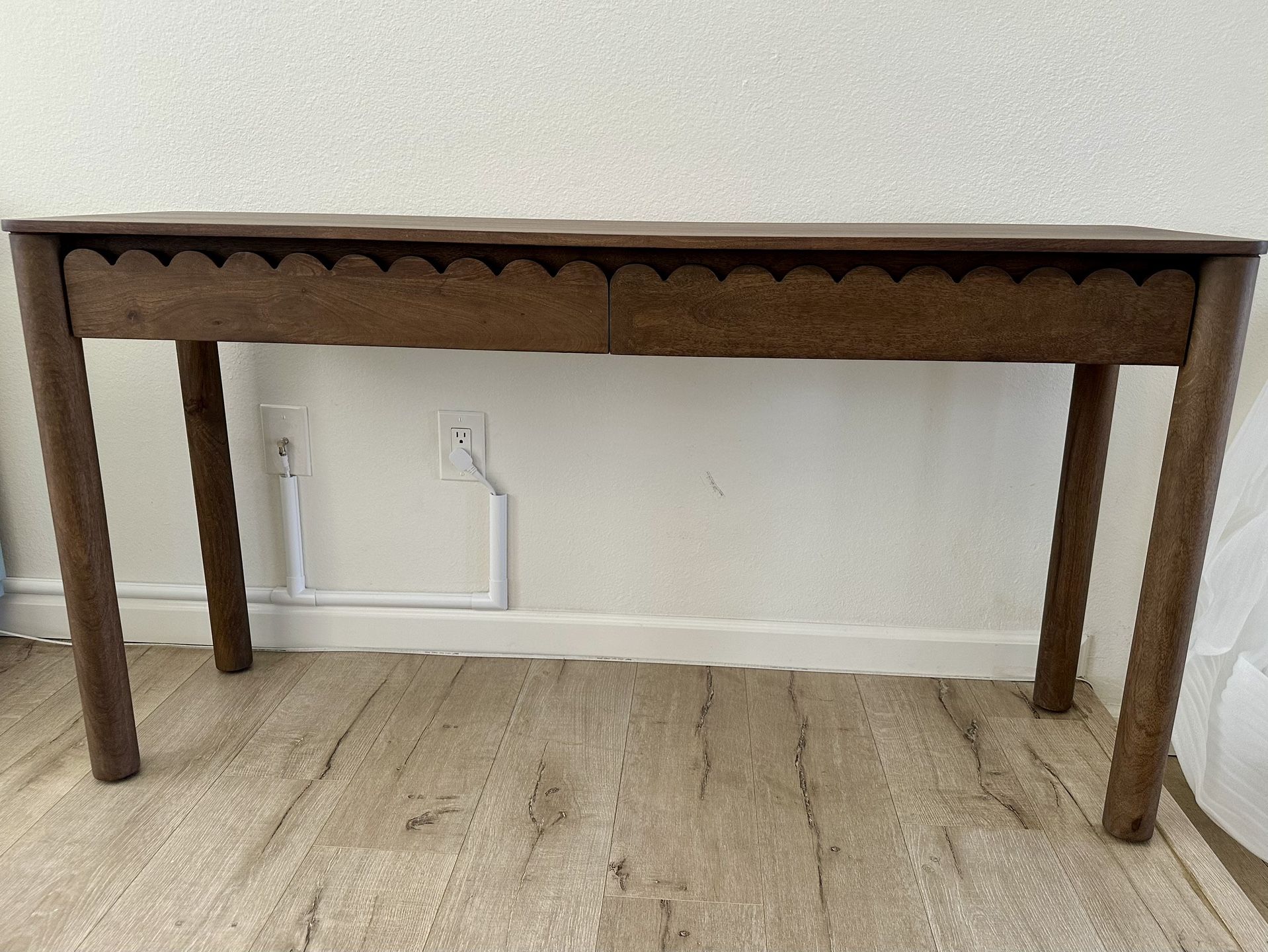 Wood Console Table