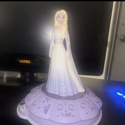 TALKING & SINGING ELSA Disney Frozen Light Room Glow Night Light