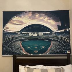 Pottery Barn Teen MLB  Baseball Stadium Wall Mural