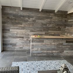 Wood On Wall