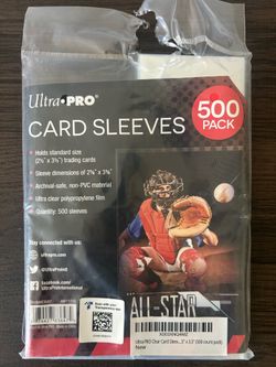 Ultra Pro Card Sleeves