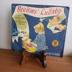 Brahms' Lullaby Vinyl - Blue Cover