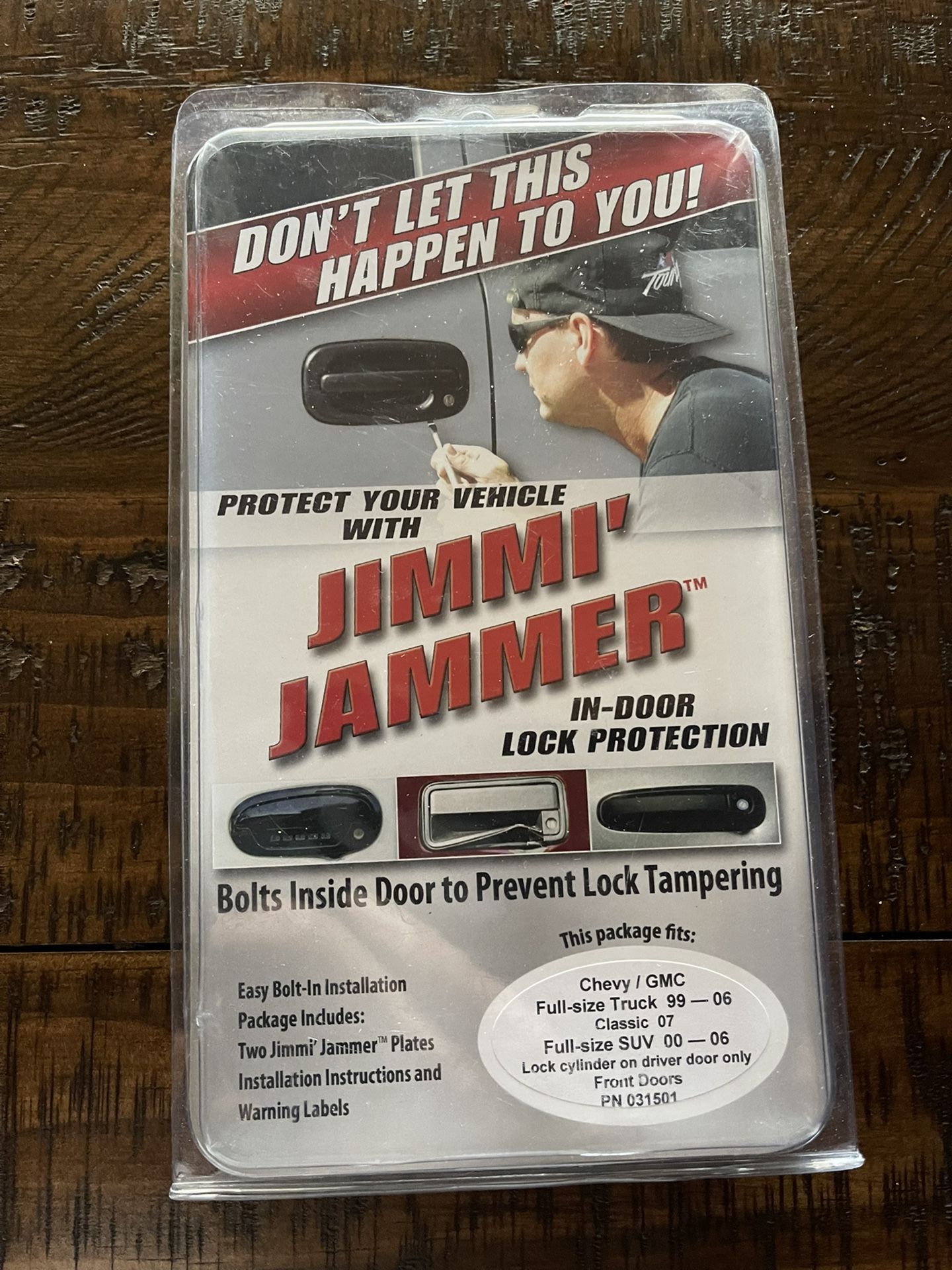 Jimmi Jammer Lock Tampering Preventer GMC Truck 99-06
