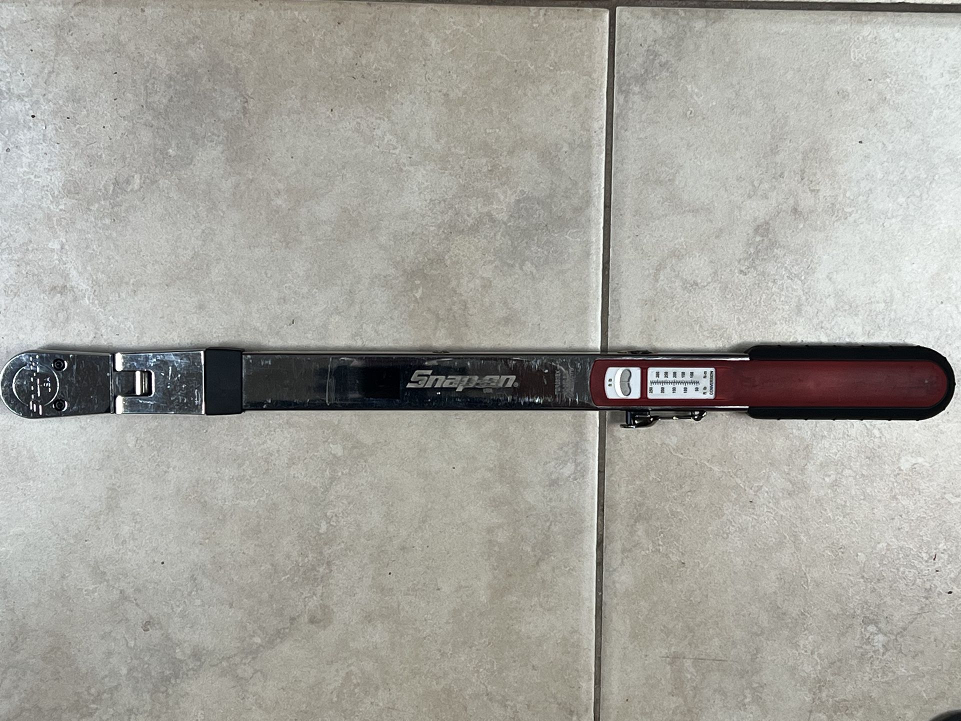 Snap On Torque Wrench 1/2” 40-250 Ftlbs