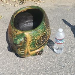 Dont Delete STATUES POTTERY Turtle Planter 