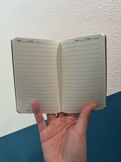 Pocket notebooks x9