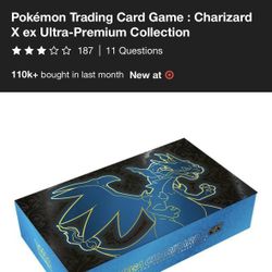 Pokémon Trading Card Game : Charizard X ex Ultra-Premium Collection