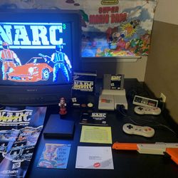 Narc for the original Nintendo Nes console 