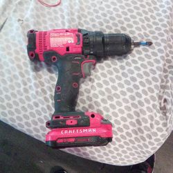 Craftsman 20vbrushless Drill W/ Battery